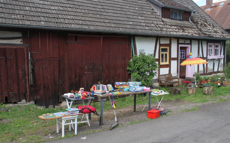 Grazer Hinterhof- und Gartenflohmarkt auch an abgelegenen orten